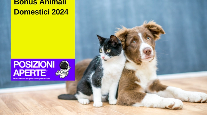 Bonus Animali Domestici 2024