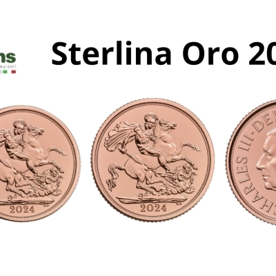 Lancio della Sterlina d'Oro 2024  con Effigie di Re Carlo III