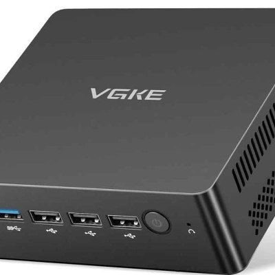 VGKE Mini PC Windows 11: Recensione, Potente Intel Alder Lake N95, 8GB RAM+256GB SSD, 4K UHD, Dual Wi-Fi - Office Desktop