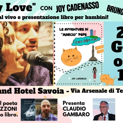 Joy Cadenasso presenta il nuovo libro per bambini 