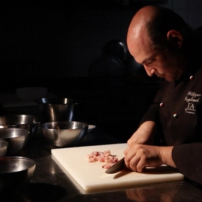 Cena di beneficenza di Chef Cogliandro per il Comune di Terranova Sappo Minulo