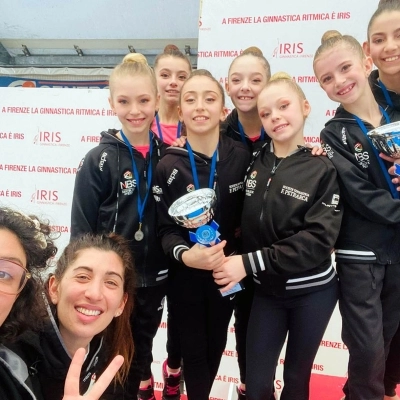 Doppio podio per la Ginnastica Petrarca nel Campionato di Squadra Allieve