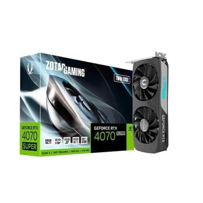 ZOTAC GAMING GEFORCE RTX 4070 SUPER Twin Edge - Scheda Grafica Potente per Esperienze Videoludiche di Livello Superiore