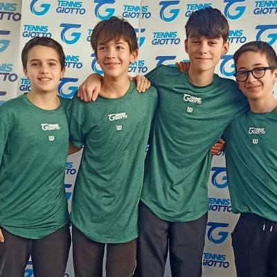 Dieci squadre del Tennis Giotto in campo nei campionati regionali giovanili