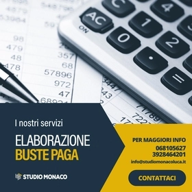 Consulenza Buste Paga Roma Studio Monaco Luca in zona Prati Fiscali.