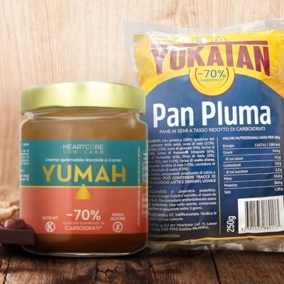 Con Yumah e Yukatan Pan Pluma arriva la rivoluzione low carb del gusto