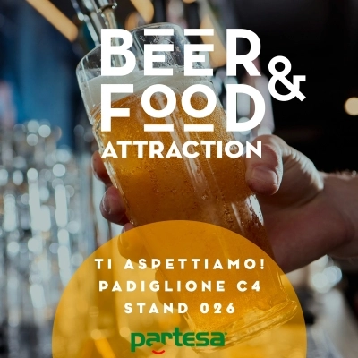 L’HO.RE.CA. DEL FUTURO SECONDO PARTESA  ALLA IX EDIZIONE DI BEER&FOOD ATTRACTION