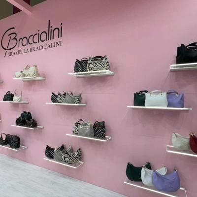 Graziella Braccialini ha presentato al Mipel i progetti nel settore della moda 