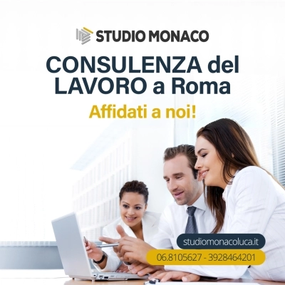 Cerchi un consulente del lavoro esperto e affidabile a Roma? Studio Monaco Luca partner ideale per le tue esigenze in materia di gestione del personale