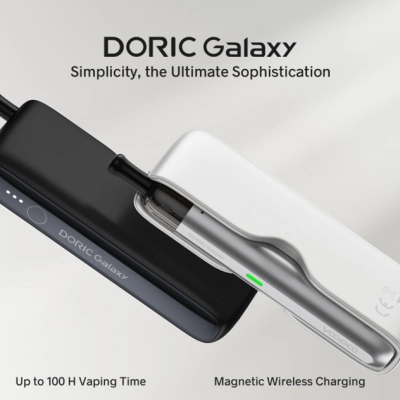 La prima sigaretta elettronica di VOOPOO con Power Bank, DORIC GALAXY, arriva in Italia