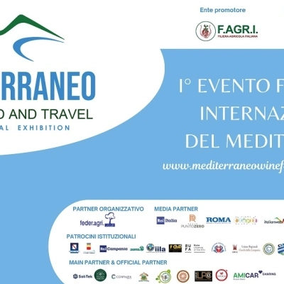 Dal 14 al 16 marzo “Mediterraneo wine, food and travel” alla Mostra d’Oltremare a Napoli