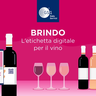 Vino, addio vecchie etichette: dall’8/3 arrivano quelle digitali di BRINDO