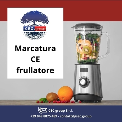 Marcatura ce frullatore