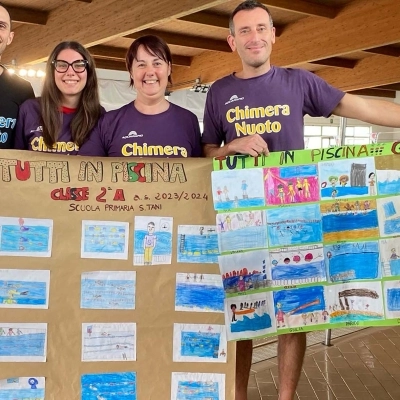 Centoventiquattro studenti in vasca per il progetto “Tutti in piscina”