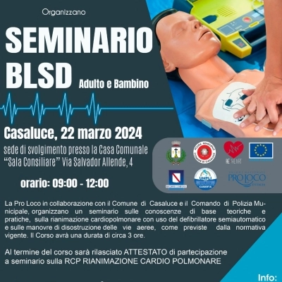 SEMINARIO BLSD A CASALUCE - VERSO UNA CITTÀ CARDIOPROTETTA