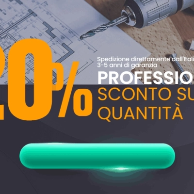 Kosoom.it offre offerte esclusive per i professionisti dell'illuminazione in Italia.