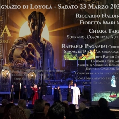 CHIARA TAIGI - Memorabile Successo con la sua Opera “ GIUDA - Siamo Tutti traditori? “ - Chiesa Sant'Ignazio di Loyola a Roma - 23 Marzo 2024 ore 21