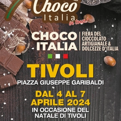 Choco Italia a Tivoli per festeggiare  la fondazione della città