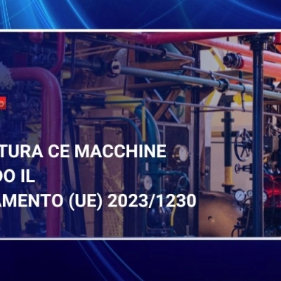 Marcatura ce macchine regolamento ue 2023-1230