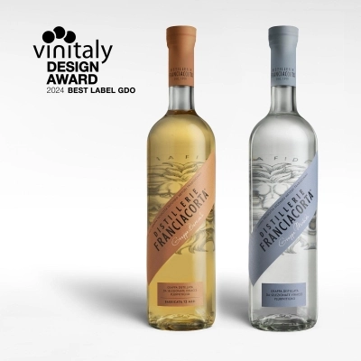 DISTILLERIE FRANCIACORTA SI AGGIUDICA IL PREMIO?“BEST GDO LABEL” AL 28° VINITALY DESIGN AWARD