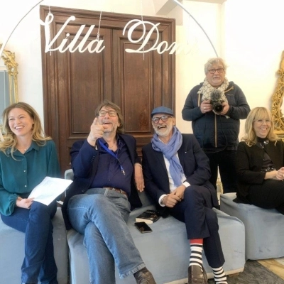 A Villa Domi il primo successo per la presentazione di “Il mercante di seta nera”