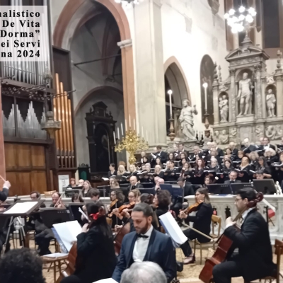 “Nessun Dorma” alla Basilica di Santa Maria dei Servi Bologna.