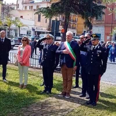 Somma Vesuviana Festa della Liberazione Comune Scuola ANPI ed AISA. (Antonio Castaldo)