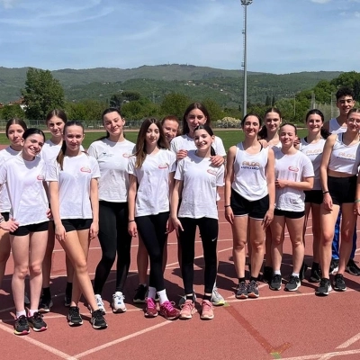 Cinque medaglie per l’Alga Atletica Arezzo ai Campionati di Società Cadetti