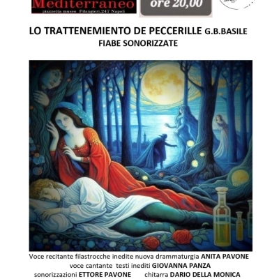 TRATTENEMIENTO DE PECCERILLE da Basile BE SONORIZZATE con Anita Pavone , Giovanna Panza, Dario Della Monica, Ettore Pavone