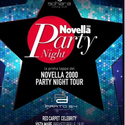  IL NOVELLA 2000 PARTY NIGHT TOUR PARTE VENERDI 24 MAGGIO DAL SOHARA CLUB DI LICOLA