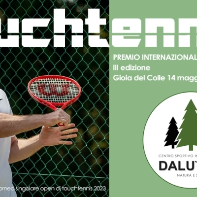 PREMIO INTERNAZIONALE DI TOUCHTENNIS. La terza edizione nella cornice più bella del sud Italia.