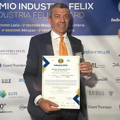 La Chimet insignita del premio Industria Felix