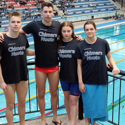 Positivi piazzamenti della Chimera Nuoto nella prova regionale di fondo