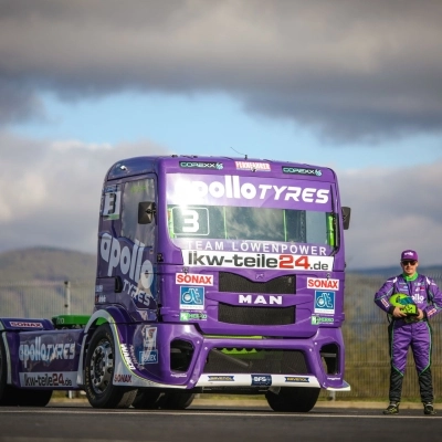 SL Apollo Tyres Trucksport: con Sascha Lenz pronto per il Campionato Truck Racing 2024