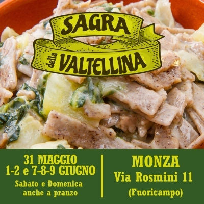 Monza si prepara ad accogliere per la prima volta la Sagra della Valtellina, con prodotti tipici, sapori della tradizione e uno stand da oltre 1000 posti a sedere