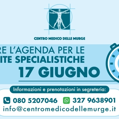 Apertura del nuovo Poliambulatorio di Cassano delle Murge: prenotazioni aperte dal 17 giugno 2024