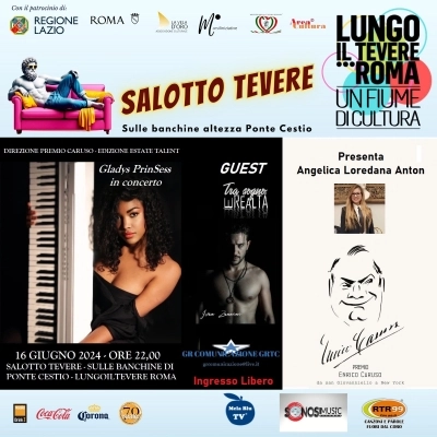 Salotto Tevere: Premio Enrico Caruso con il live di Gladys PrinSess