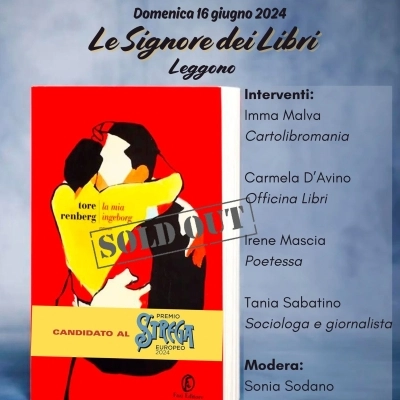 Le Signore dei Libri leggono Tore Renberg al Napoli Città Libro