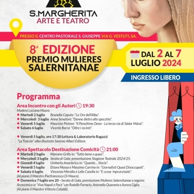 Premio Mulieres Salernitanae - Rassegna “S. Margherita Arte e Teatro” 