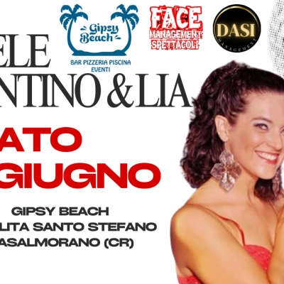 GIPSY BEACH CASALMORANO SABATO 29 GIUGNO DANIELE TARANTINO & LIA ORCHESTRA SPETTACOLO