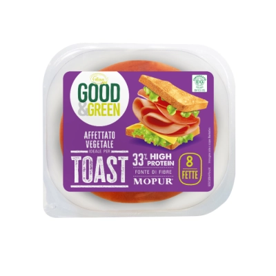 Pranzo veloce, sano e gustoso? Arriva Good&Green affettato vegetale Toast