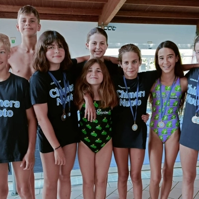 Chimera Nuoto quinto posto per gli Esordienti A al Campionato Regionale