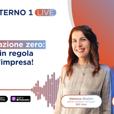 Con Verified by GS1, al via la nuova serie di video-podcast “Interno 1 Live”