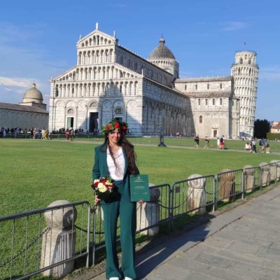 A Cura della Giornalista Valentina Busiello  Laurea Magistrale in Ingegneria Robotica e dell'Automazione dell'Universita' di Pisa conseguita dalla giovane e brillante promettente Ingegnere Heidi Garcia Canizares