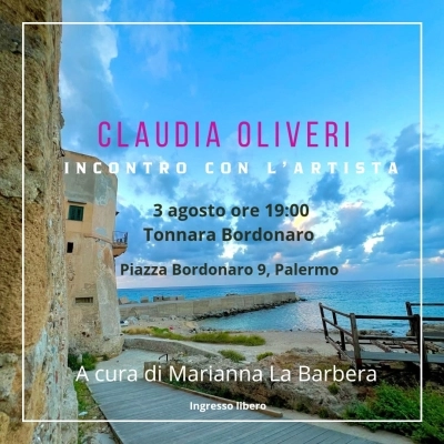 La “pittura dei drappeggi” di Claudia Oliveri approda all’Antica Tonnara Bordonaro di Palermo Sabato 3 agosto 