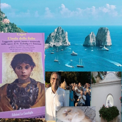 A Cura della Giornalista Valentina Busiello    Il Libro intitolato: Capri. L’Isola delle fiabe. Edizioni La Conchiglia