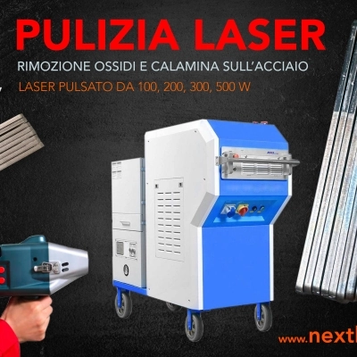 Pulitori laser portatili per ferro e acciaio inox