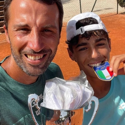 Zeno Roveri del Tennis Giotto è campione d’Italia nel doppio Under14