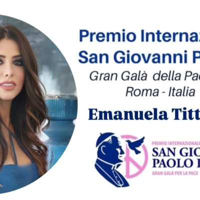 L'attrice e conduttrice Emanuela Tittocchia vince il premio “San Giovanni Paolo II 2024”