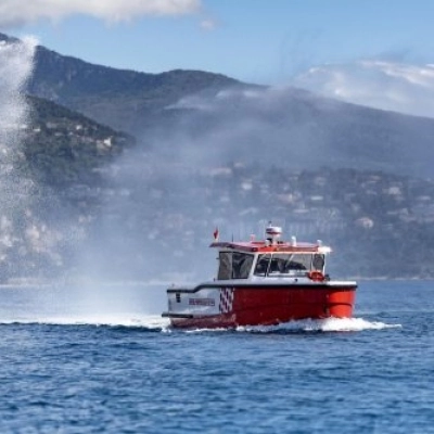 MOTORI FPT INDUSTRIAL E BIMOTOR NELLA NUOVA IMBARCAZIONE DI HIGH TECH MARINE PER I VIGILI DEL FUOCO DEL PRINCIPATO DI MONACO